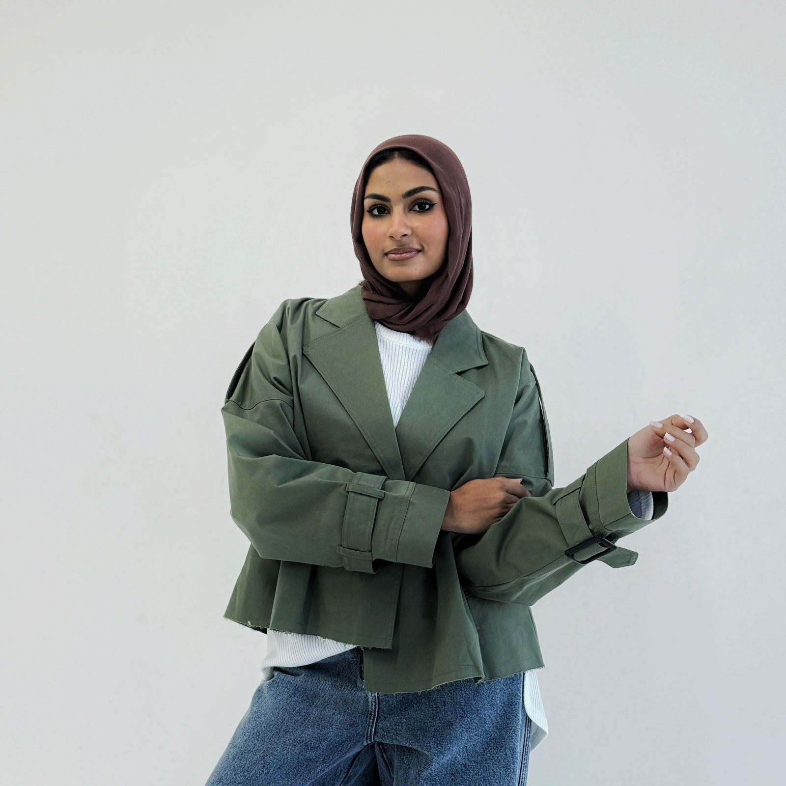 The Mini Trench Olive - AB Essential Women Wear