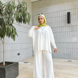 Serena Set Off White
