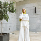 Serena Set Off White