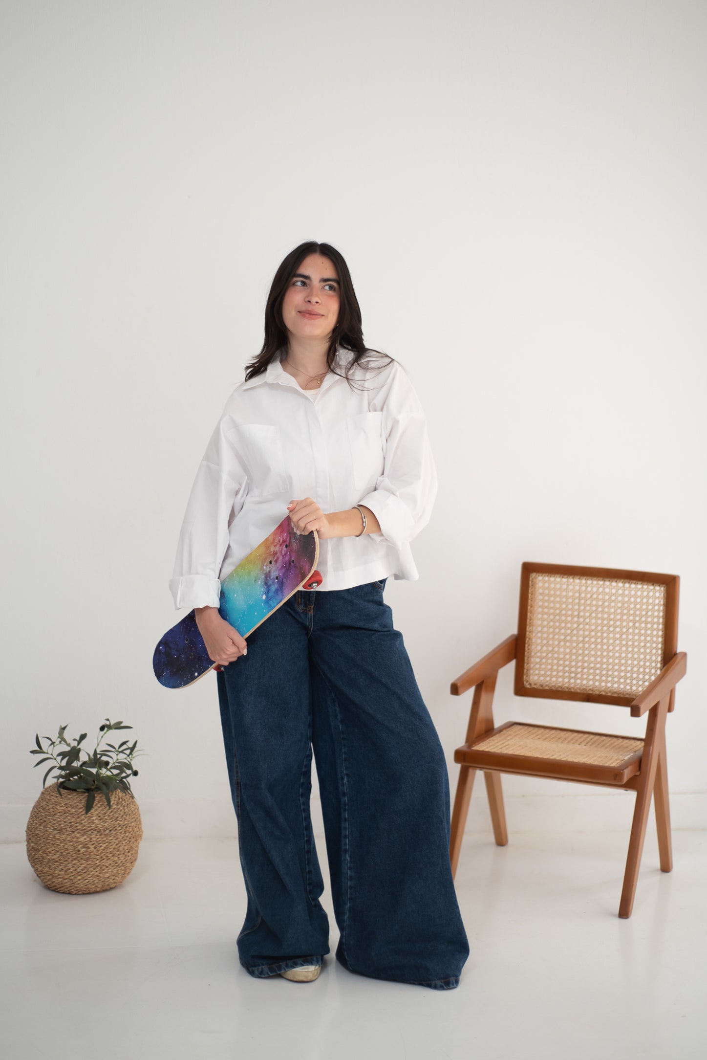 Wide Legs Jeans Pants - AB Essential Women Wear