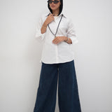 Wide Legs Jeans Pants - AB Essential Women Wear