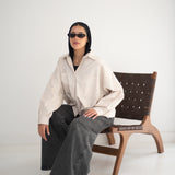 Wide Legs Jeans Pants Black - AB Essential Women Wear