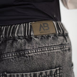 Wide Legs Jeans Pants Black - AB Essential Women Wear