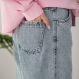 Wide Legs Jeans Pants ICE - AB Essential Women Wear
