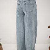 Wide Legs Jeans Pants ICE - AB Essential Women Wear