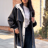 Windbreaker Coat Black - AB Essential Women Wear