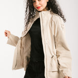 The Icon Gabardine Jacket Beige