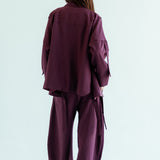 New Bestie Blazer Burgundy