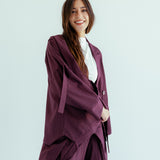 New Bestie Blazer Burgundy