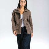 The Icon Gabardine Jacket Brown
