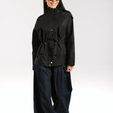 The Icon Gabardine Jacket Black