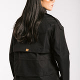 The Icon Gabardine Jacket Black