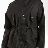 The Icon Gabardine Jacket Black