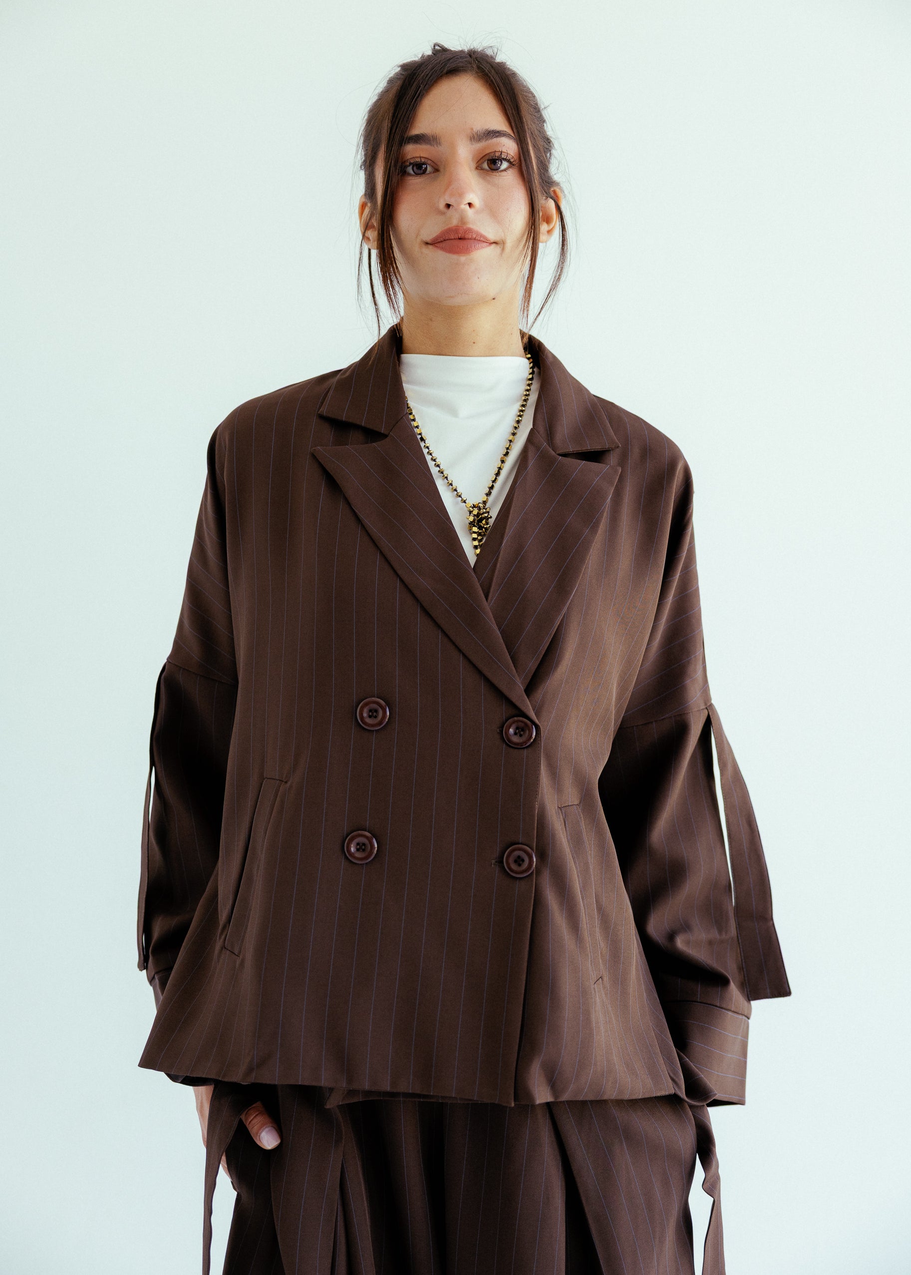 New Bestie Blazer Brown