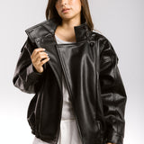 Main Leather Jacket Black