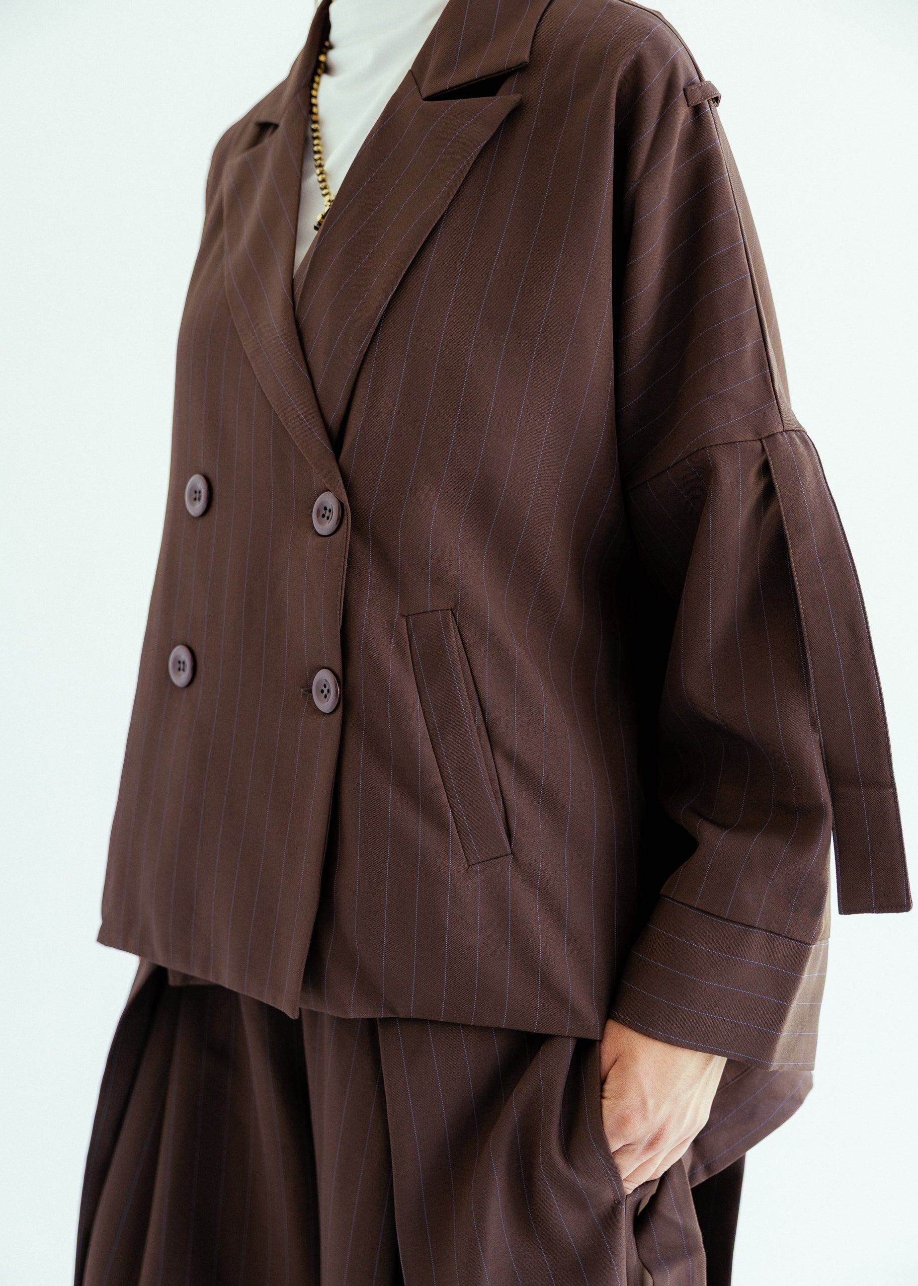 New Bestie Blazer Brown