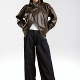 Main Leather Jacket Brown
