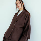 New Bestie Blazer Brown