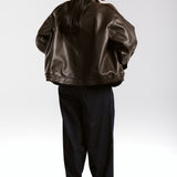 Main Leather Jacket Brown