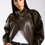Main Leather Jacket Brown