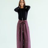Golden Hour Pants Burgundy