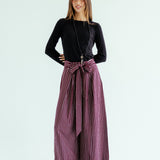 Golden Hour Pants Burgundy