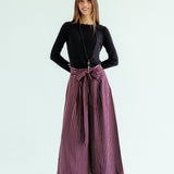 Golden Hour Pants Burgundy