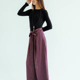 Golden Hour Pants Burgundy