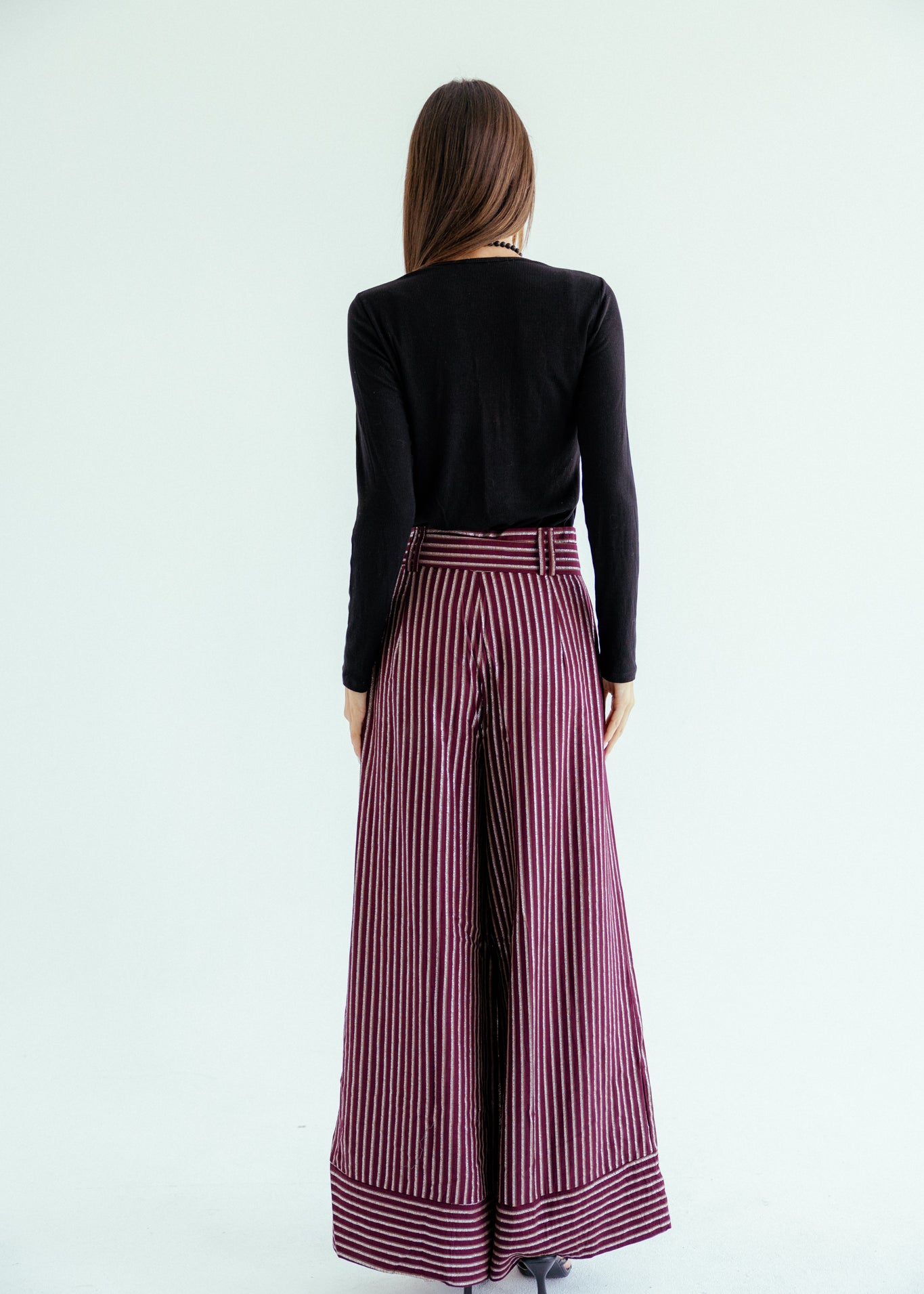 Golden Hour Pants Burgundy