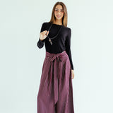 Golden Hour Pants Burgundy