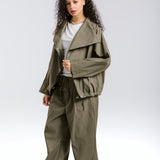 Falling Leaves Set Olive