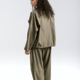 Falling Leaves Set Olive
