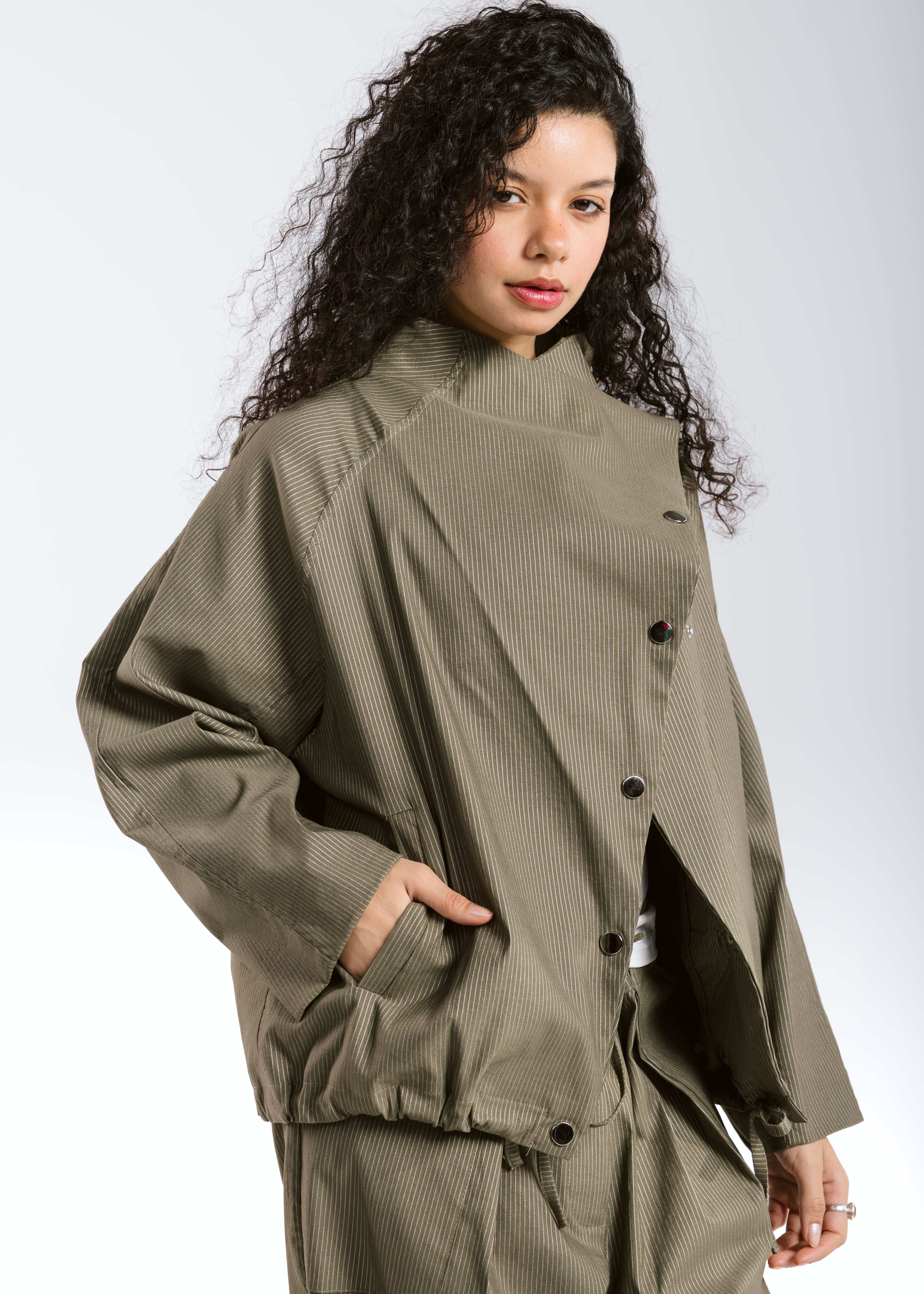 Falling Leaves Set Olive