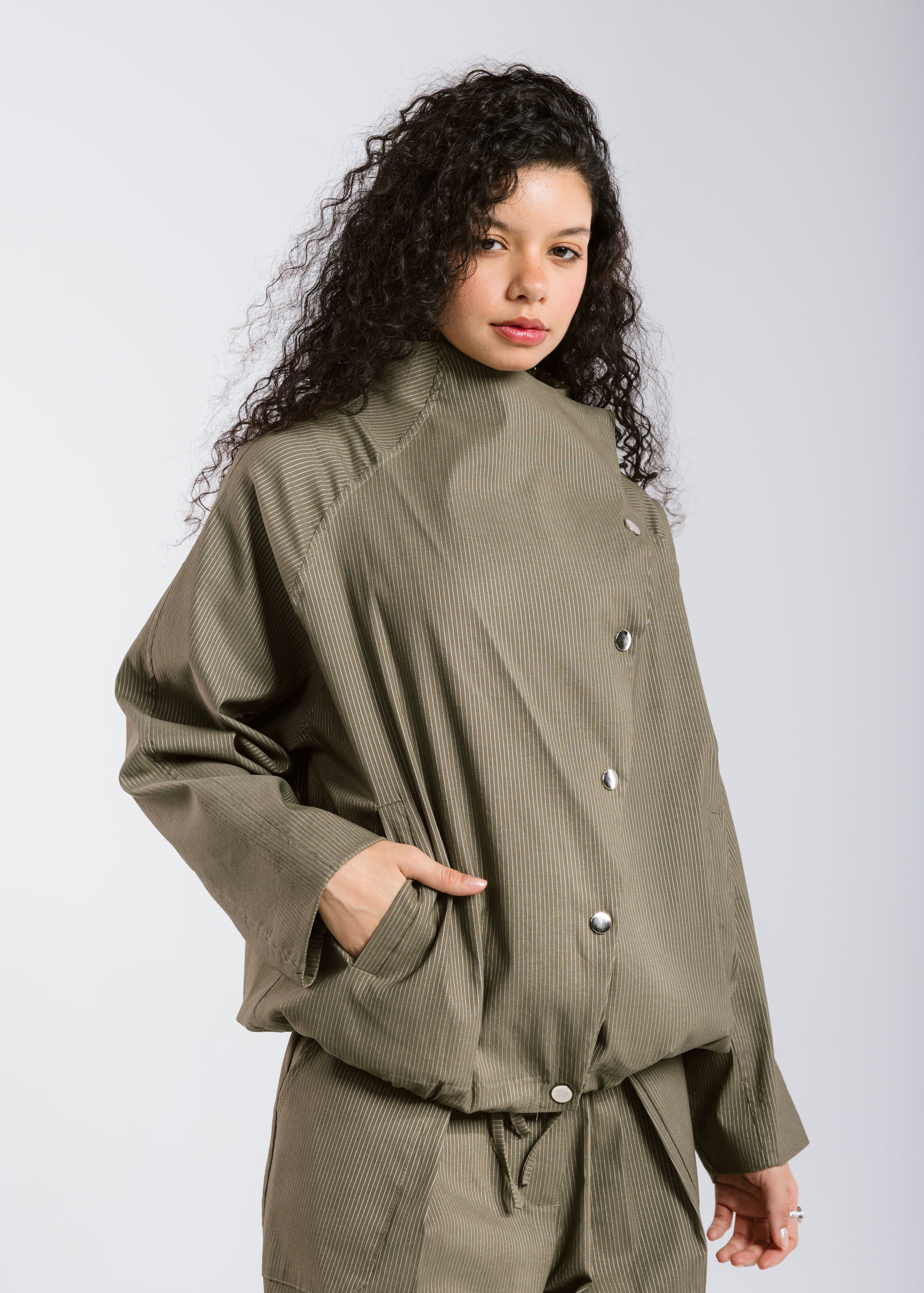 Falling Leaves Set Olive