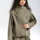 Falling Leaves Set Olive