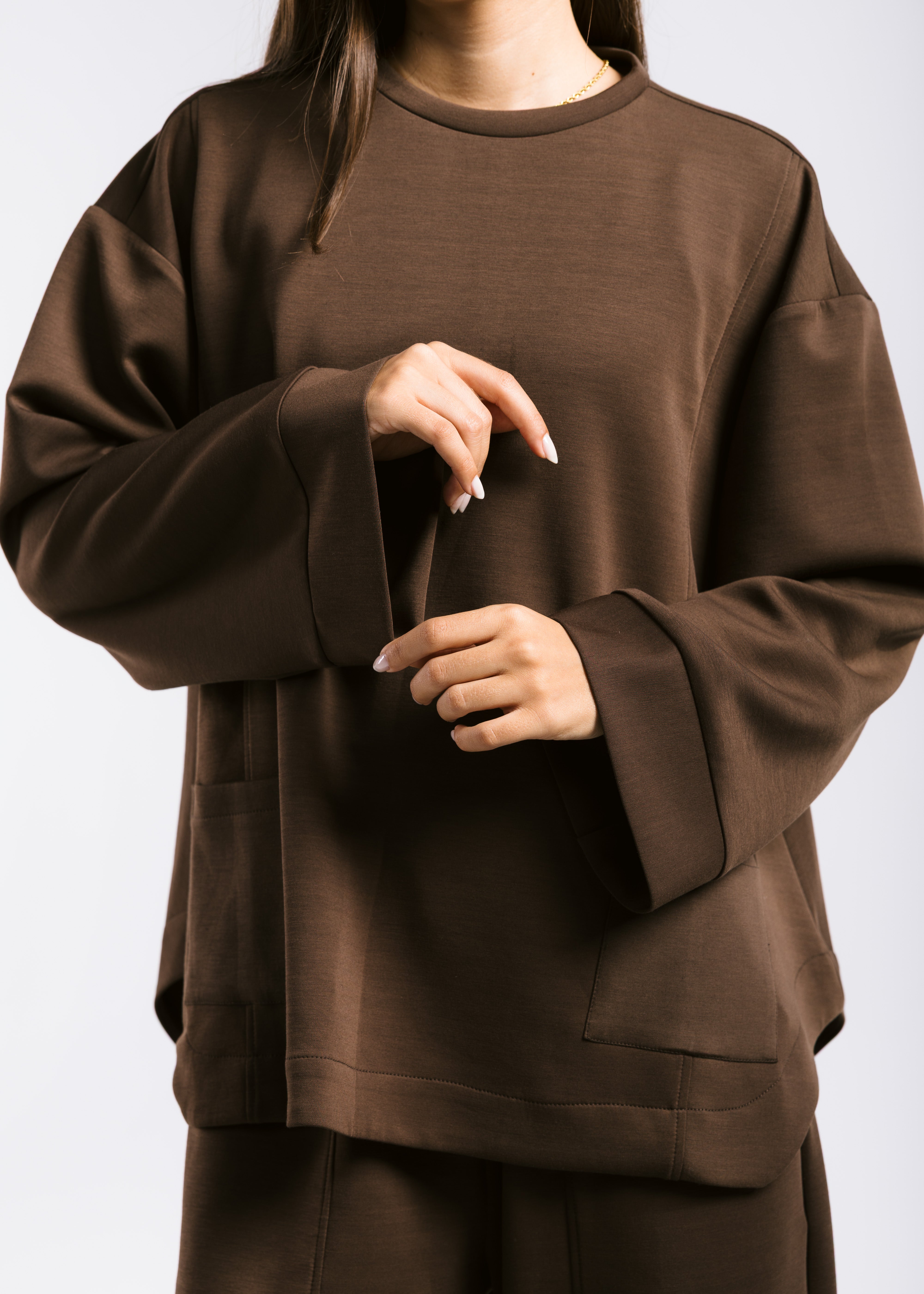 Mist Oysho Set Brown