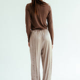 Satin Glow Pants Gold