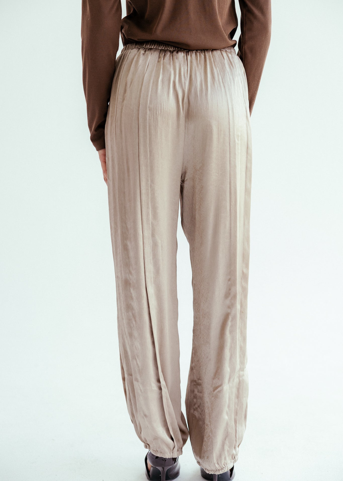 Satin Glow Pants Gold