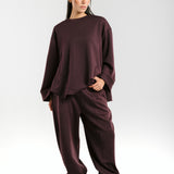 Mist Oysho Set Burgundy