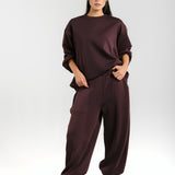 Mist Oysho Set Burgundy