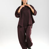 Mist Oysho Set Burgundy
