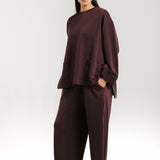 Mist Oysho Set Burgundy