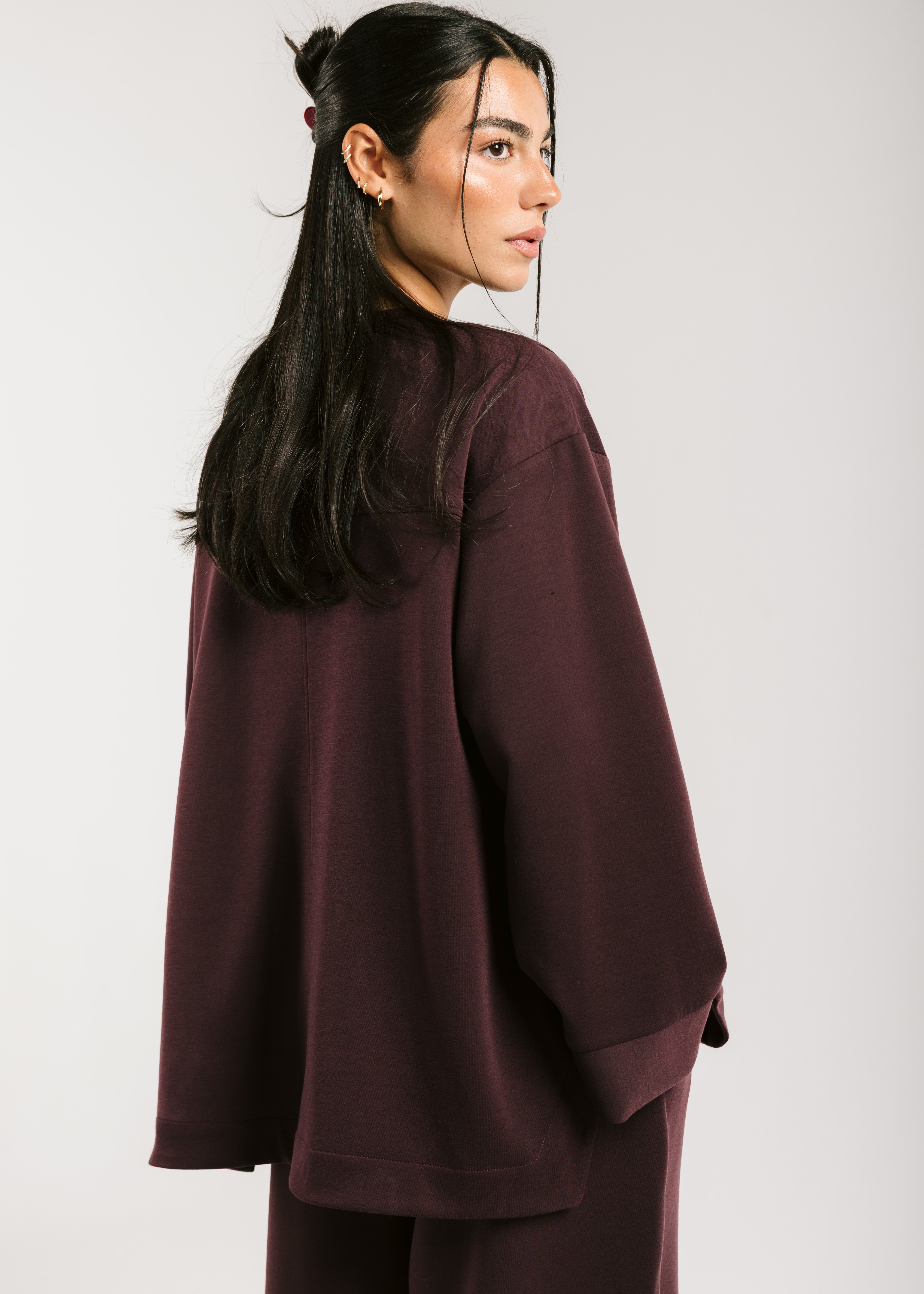 Mist Oysho Set Burgundy