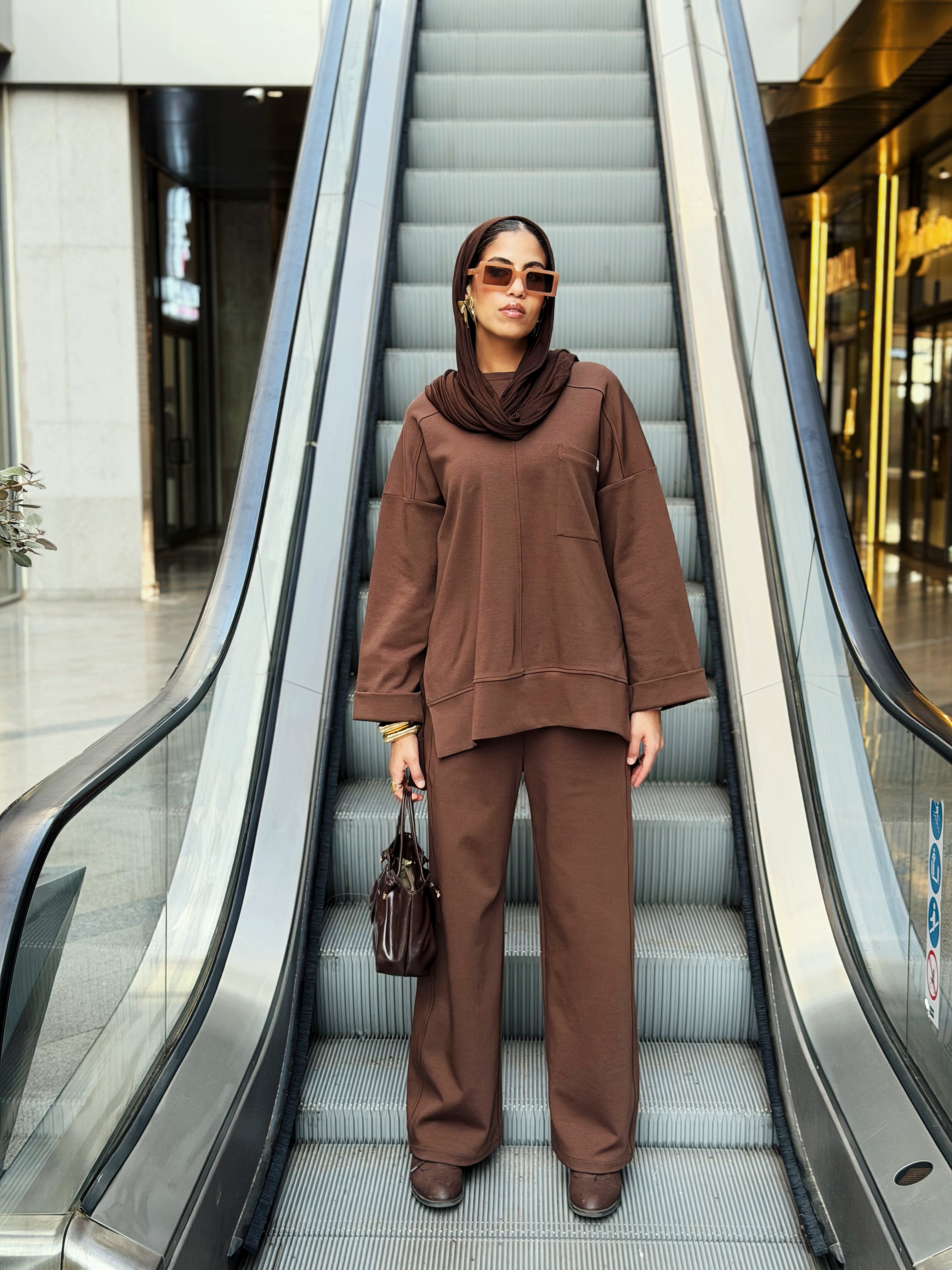 Airport Set Brown - AB ESSENTIALS