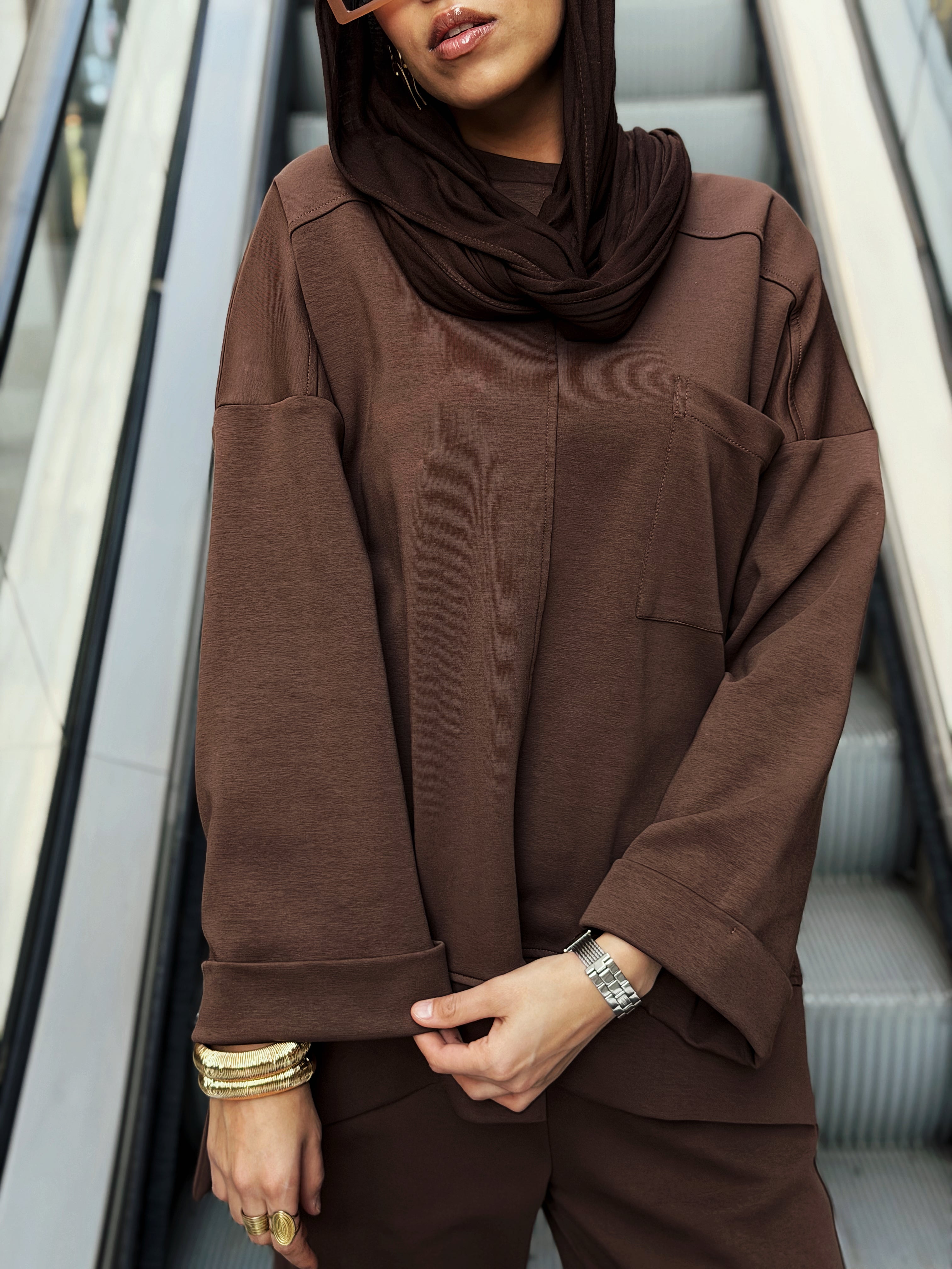 Airport Set Brown - AB ESSENTIALS