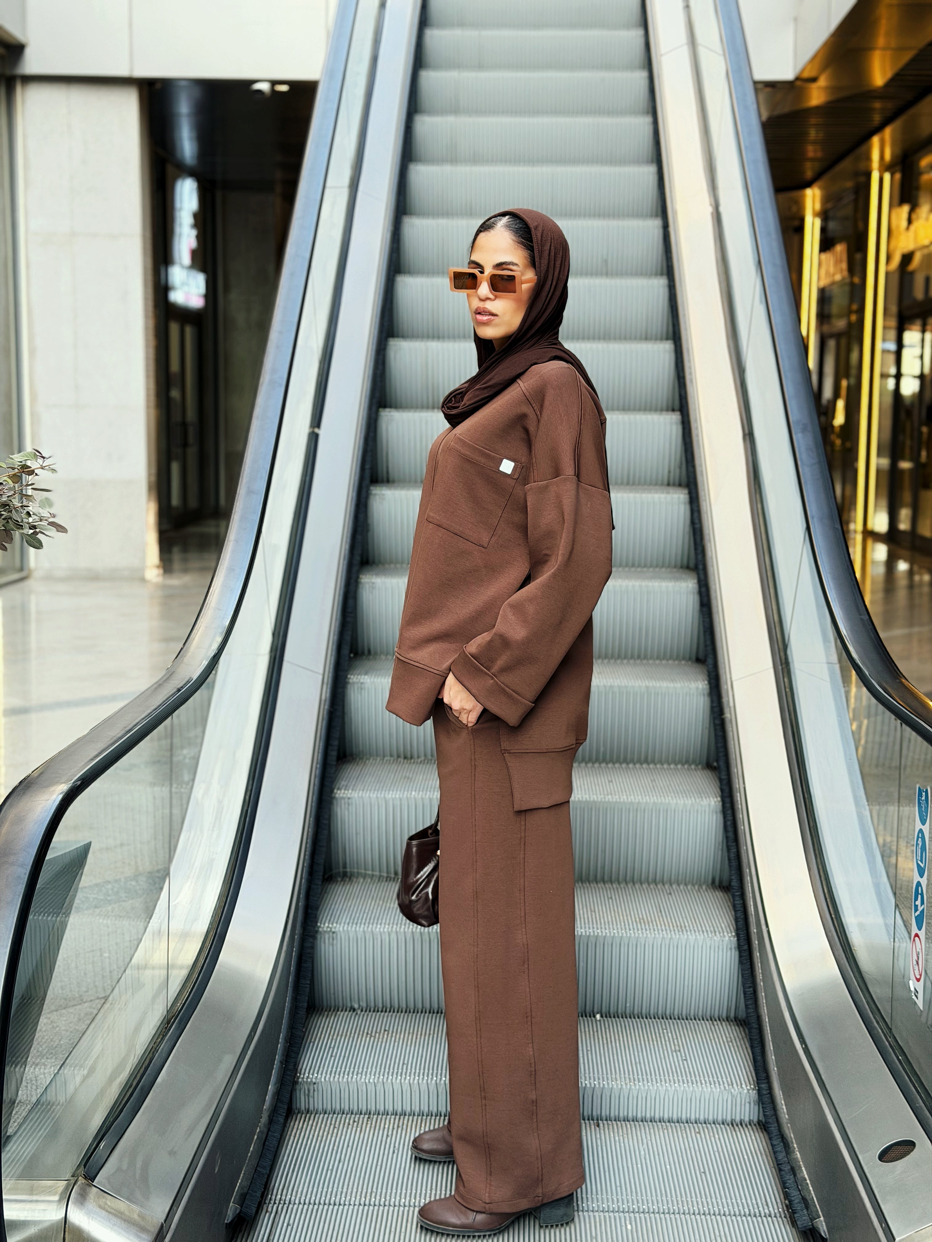 Airport Set Brown - AB ESSENTIALS