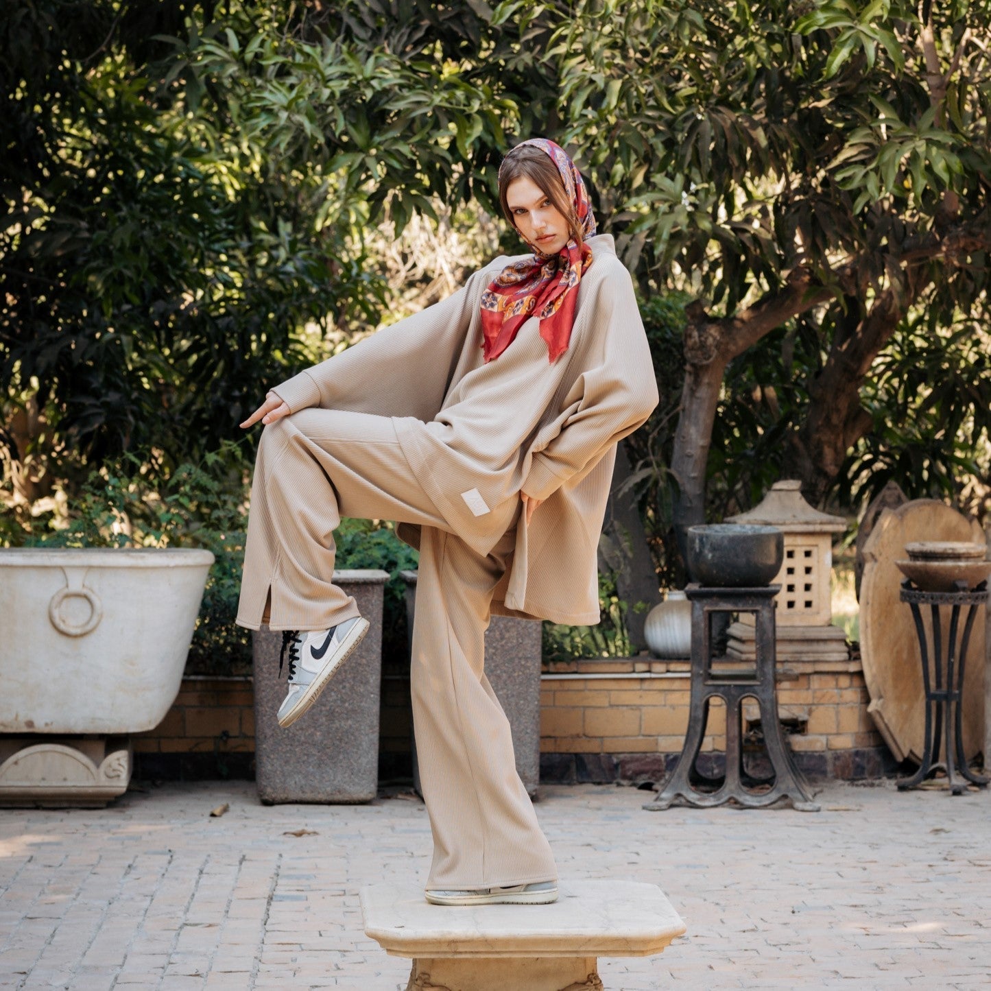 All Time Set Beige - AB ESSENTIALS