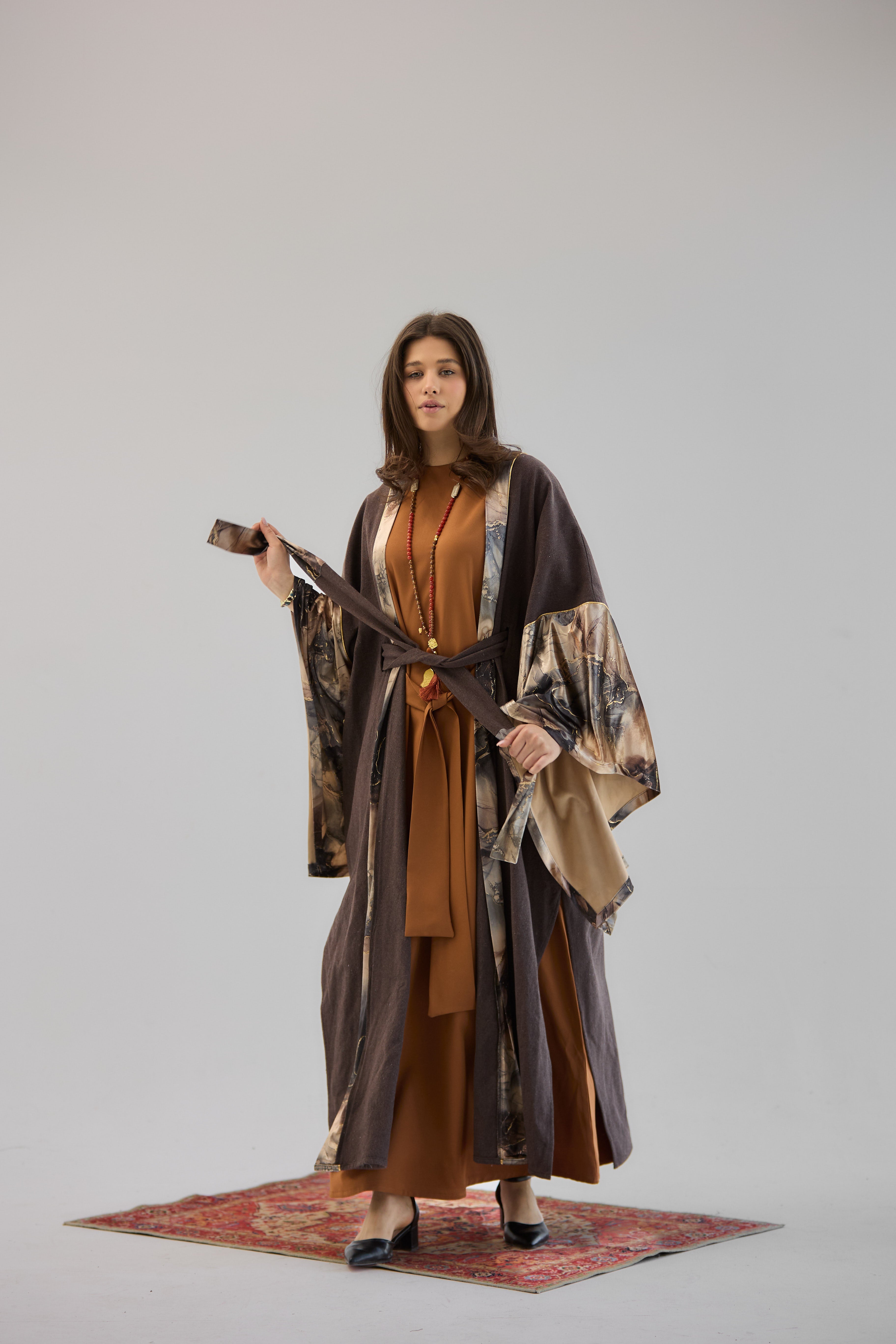 Antique Brown Kaftan - AB ESSENTIALS