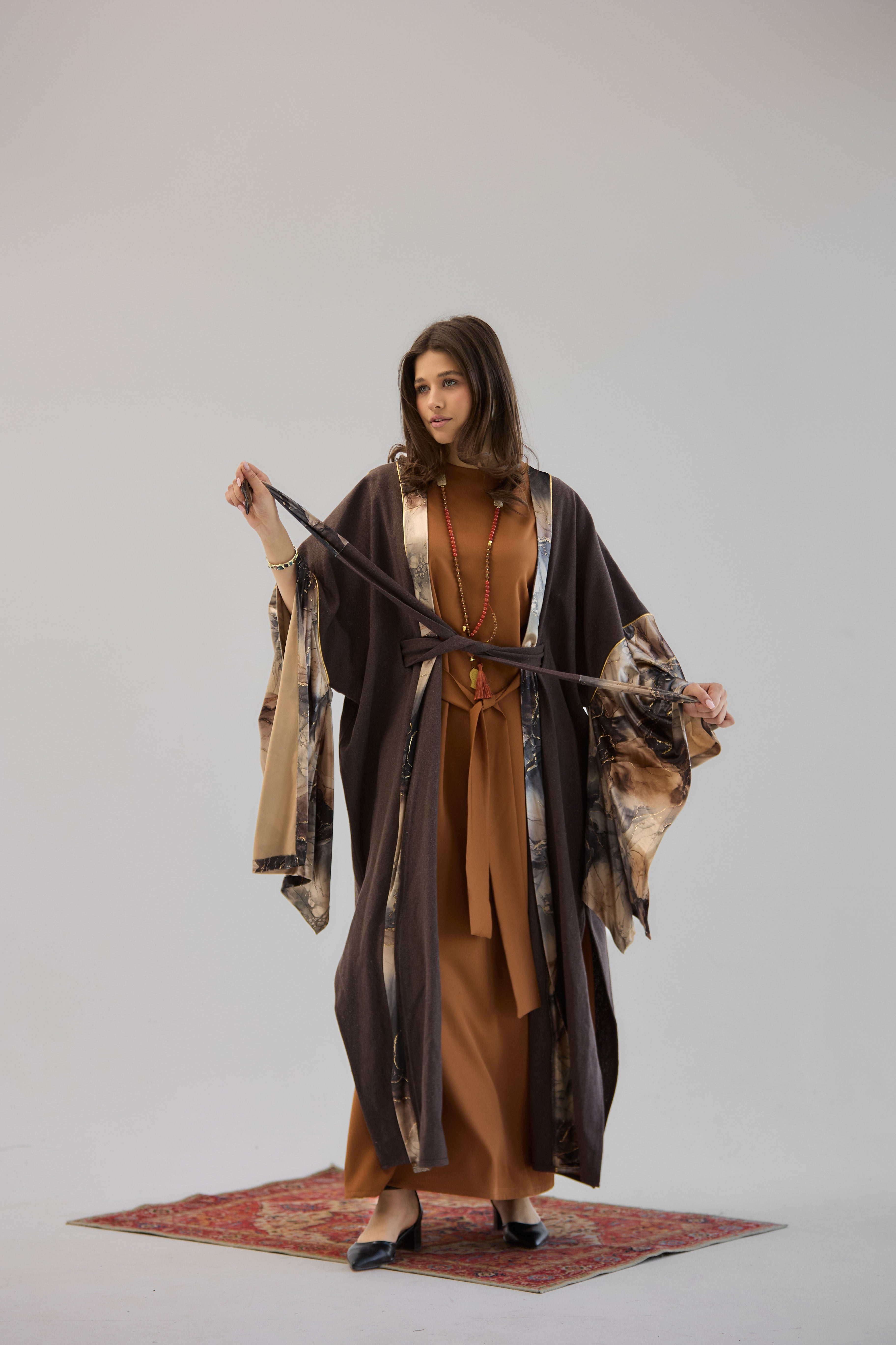 Antique Brown Kaftan - AB ESSENTIALS
