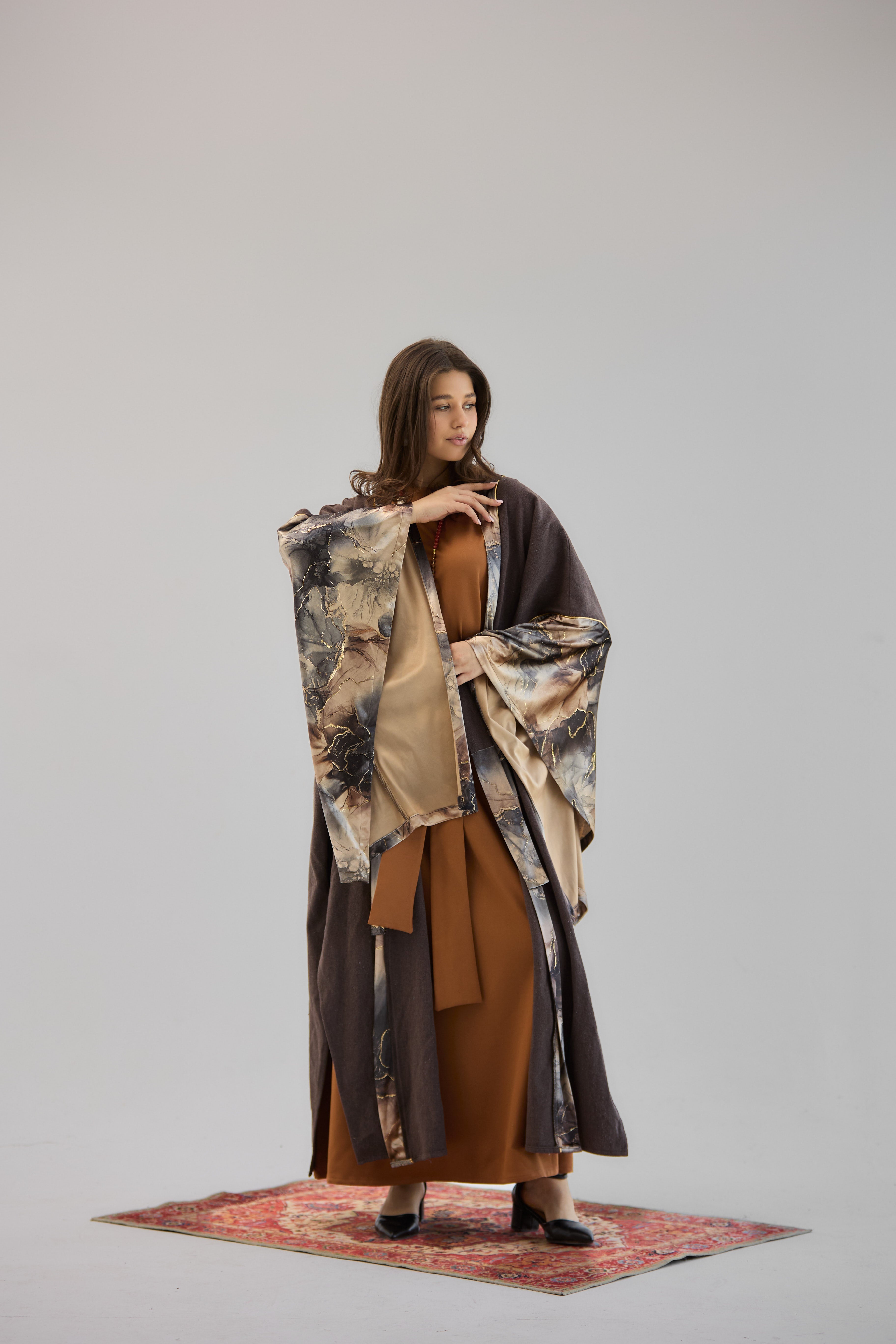 Antique Brown Kaftan - AB ESSENTIALS